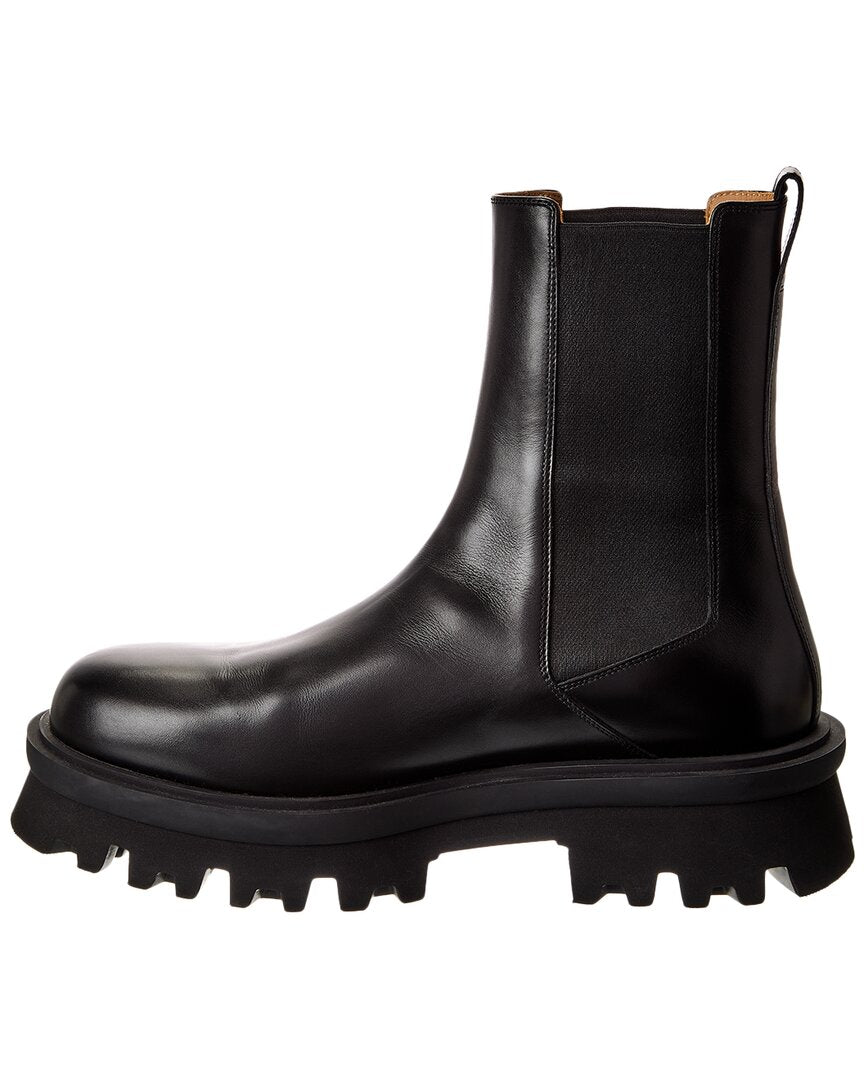 ferragamo leather boot