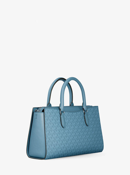 arden medium top-zip satchel