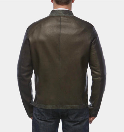 jericho bomber jacket in olive