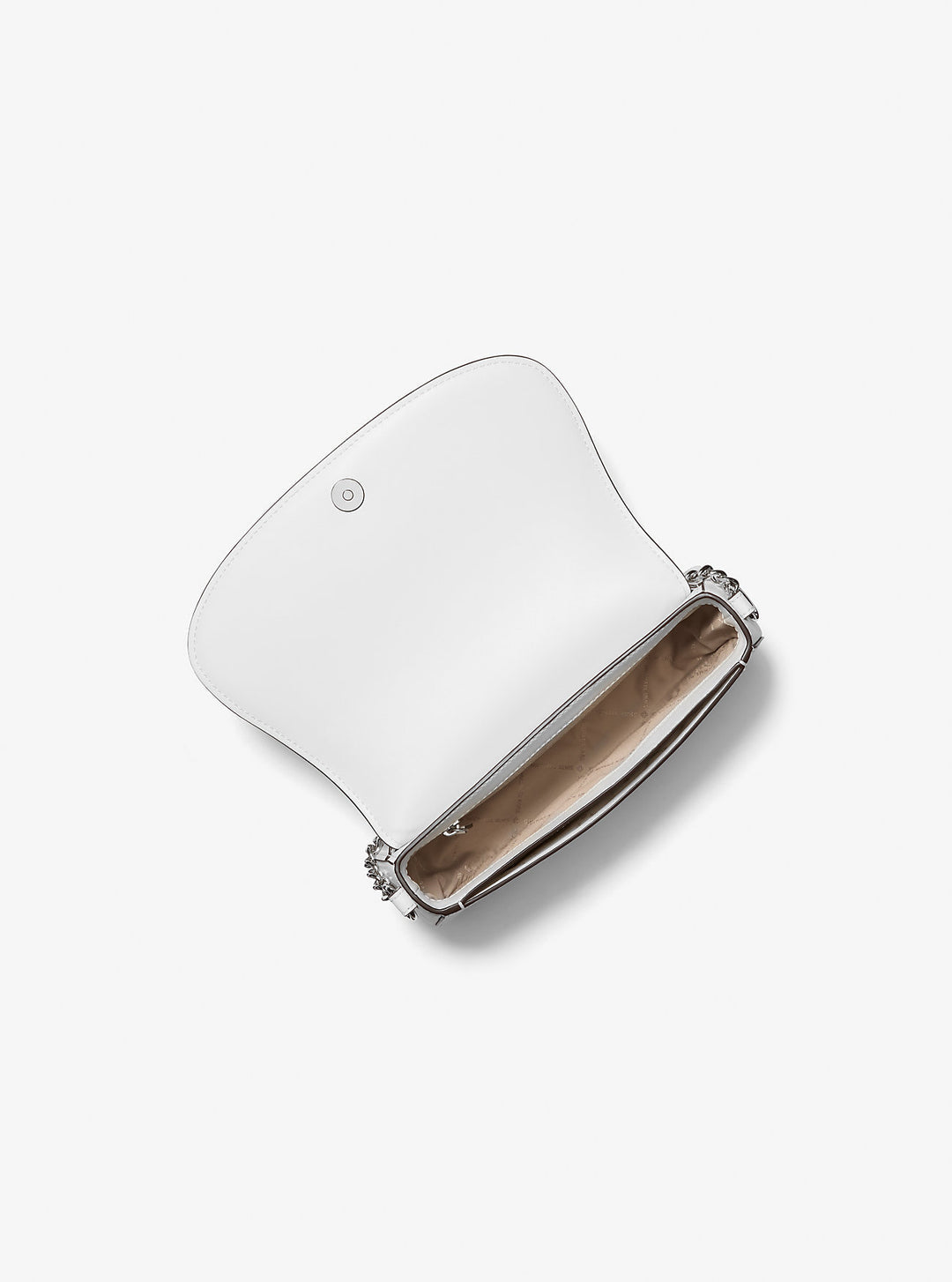 mila medium leather messenger bag