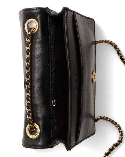 addison mini leather flap