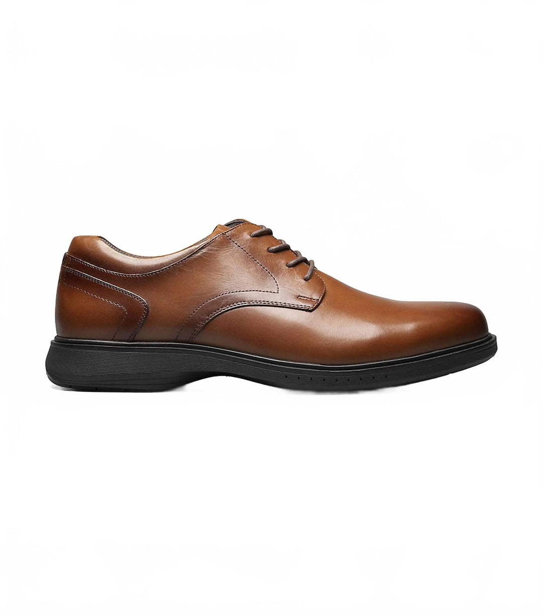 men's kore pro plain toe oxford shoes in cognac