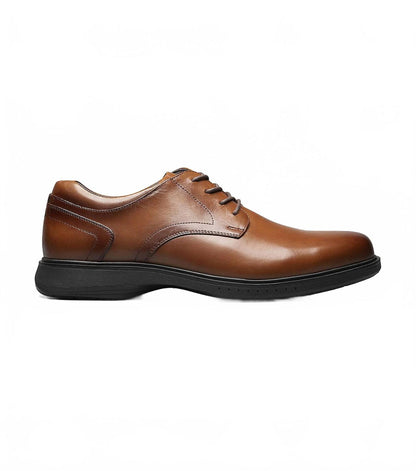 men's kore pro plain toe oxford shoes in cognac