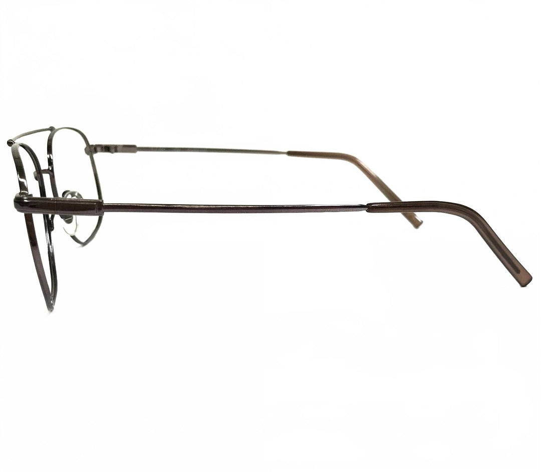 men's tlf707 round eyeglasses in grey