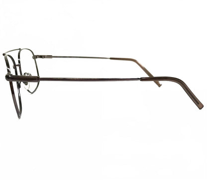 men's tlf707 round eyeglasses in grey
