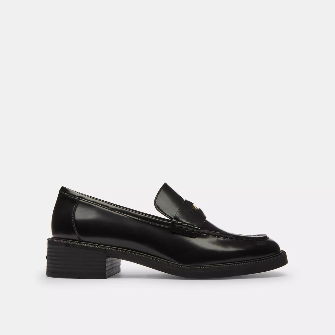 square toe loafer