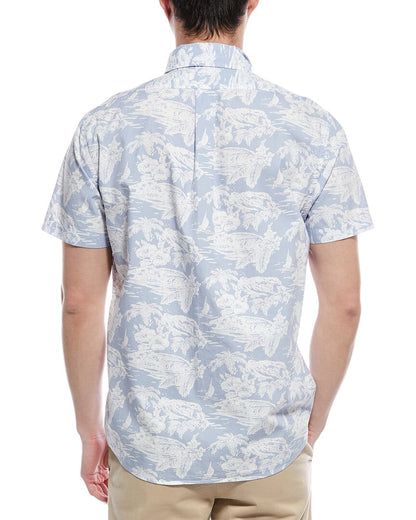regular fit poplin shirt