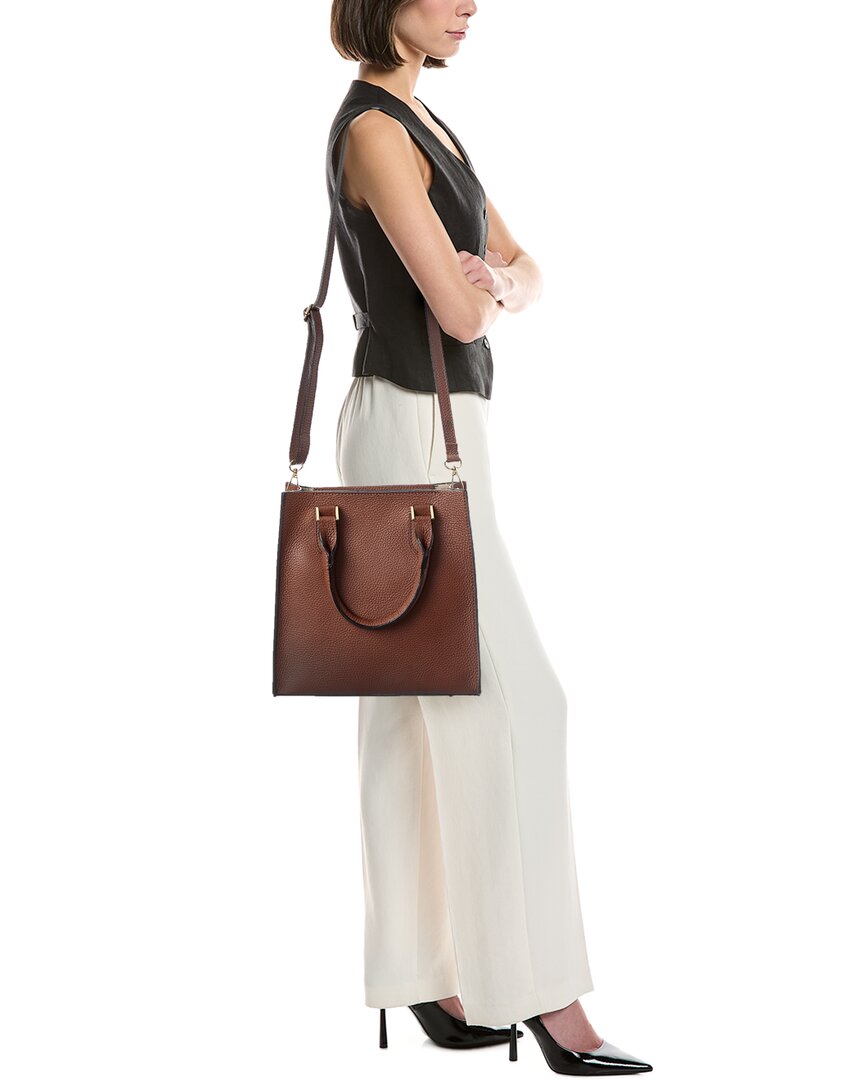 elsie leather tote