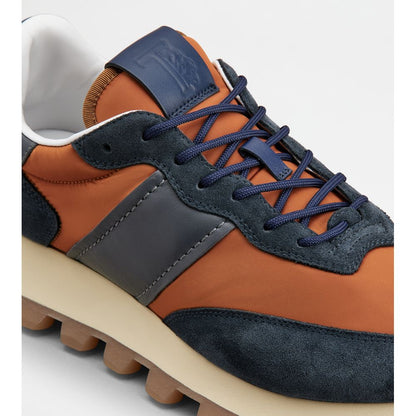 1t sneakers in suede and fabric