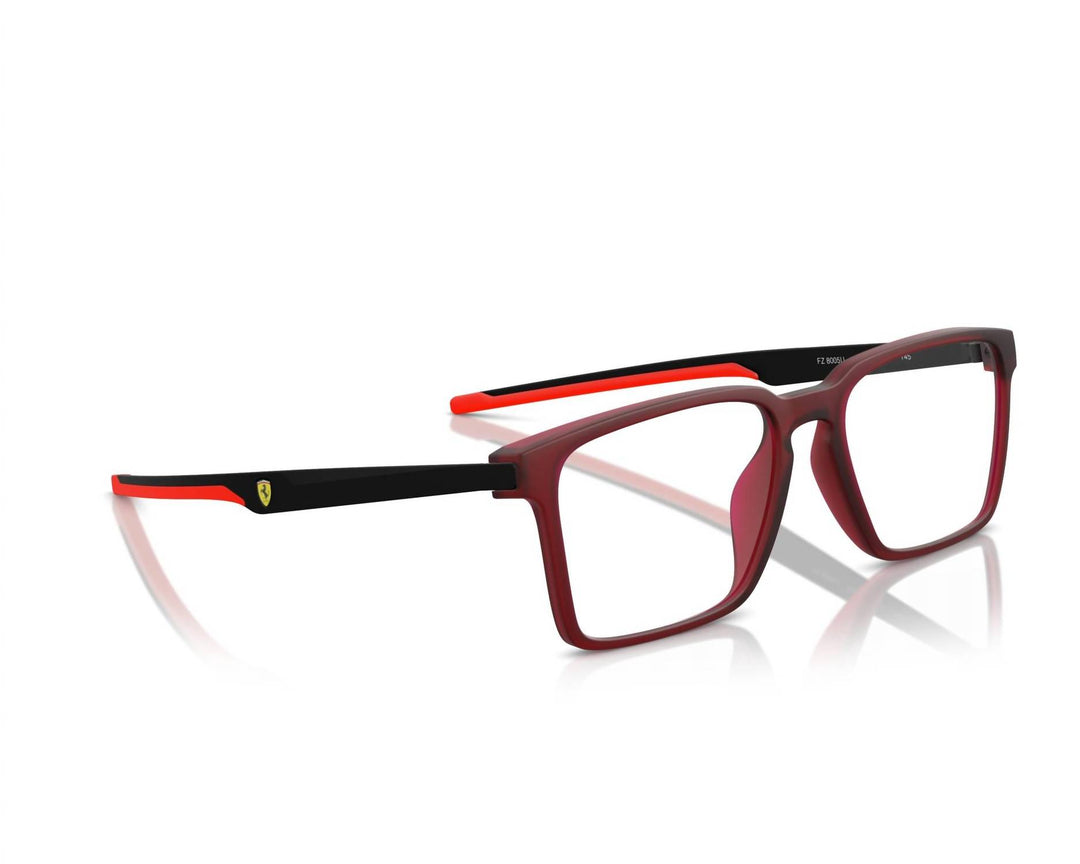 unisex fz8005u eyeglasses in red matte