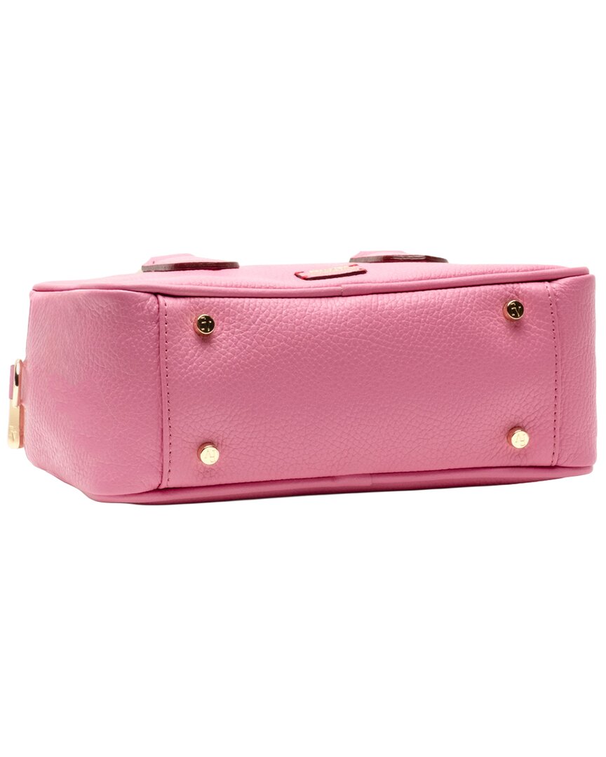 paulie box tumbled leather handbag