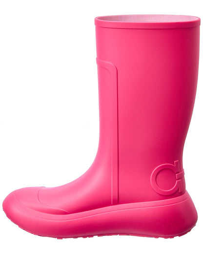 ferragamo rubber rainboot