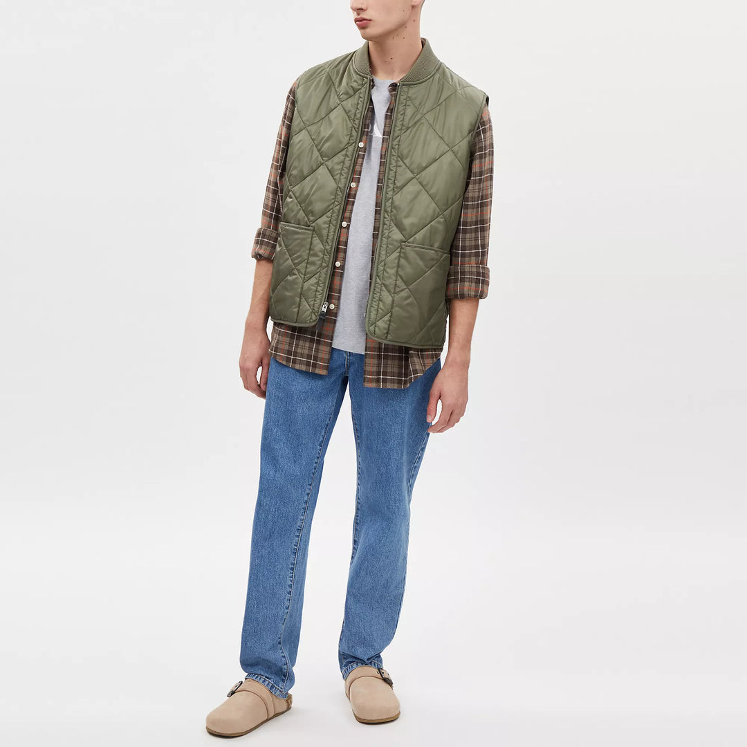 quilted vest