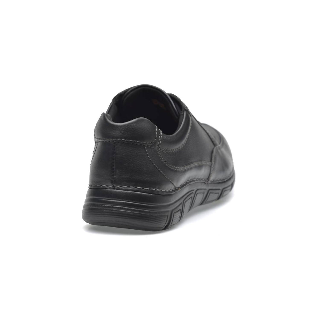 men's leather oxfords rock in black