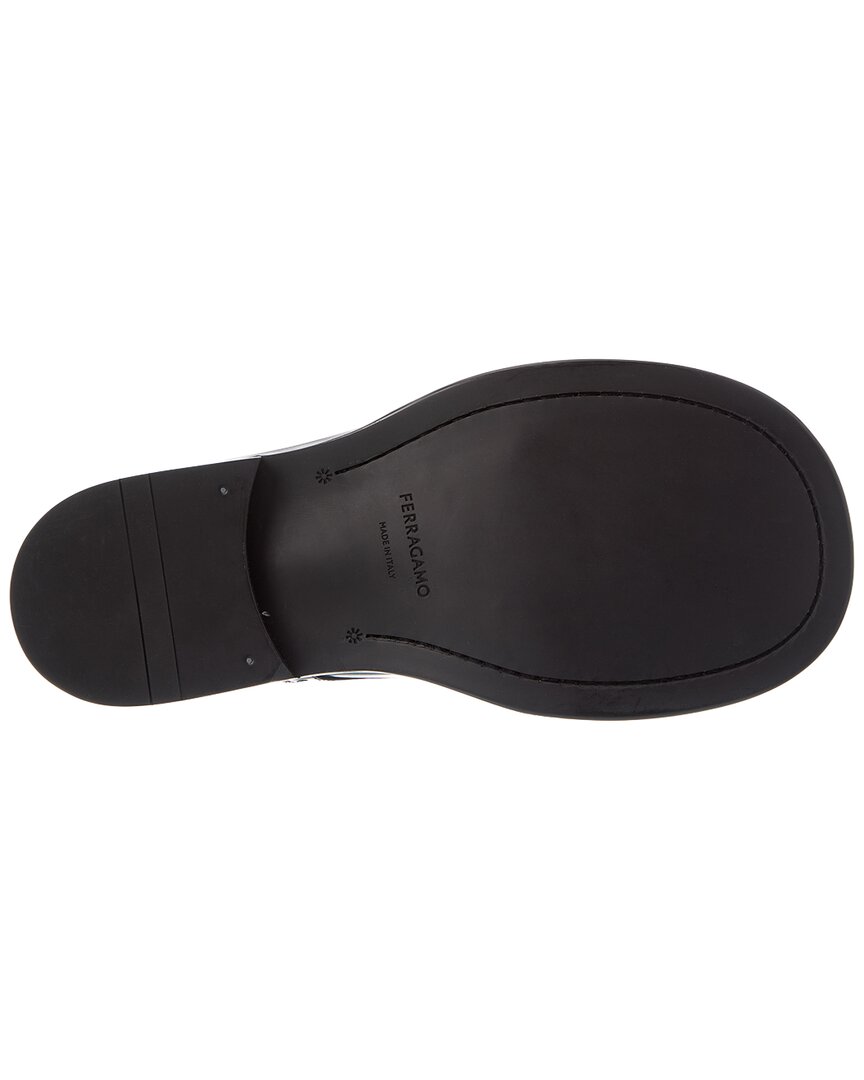 ferragamo festo leather derby