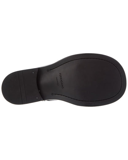 ferragamo festo leather derby