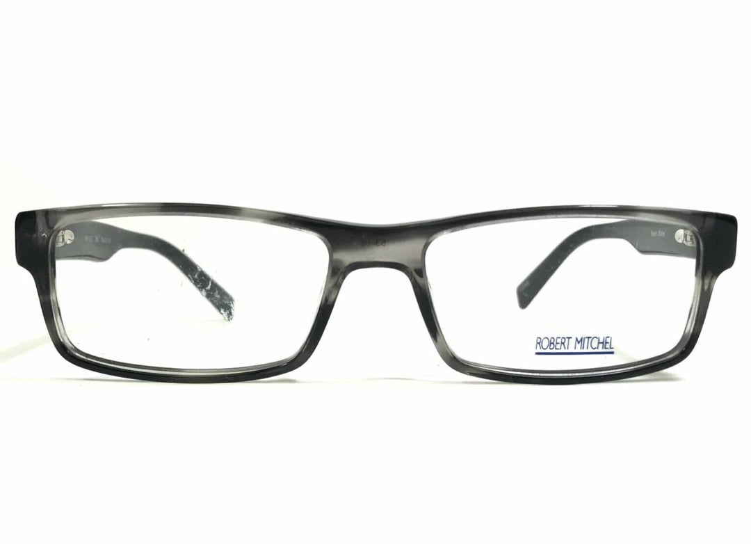 men's rm5007 rectangle eyeglasses in black