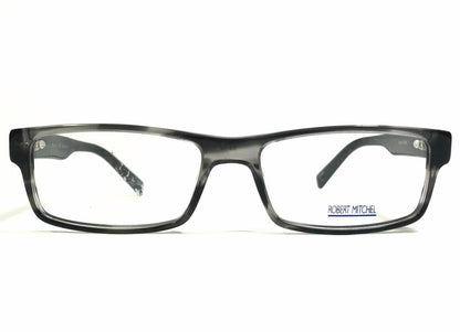 men's rm5007 rectangle eyeglasses in black