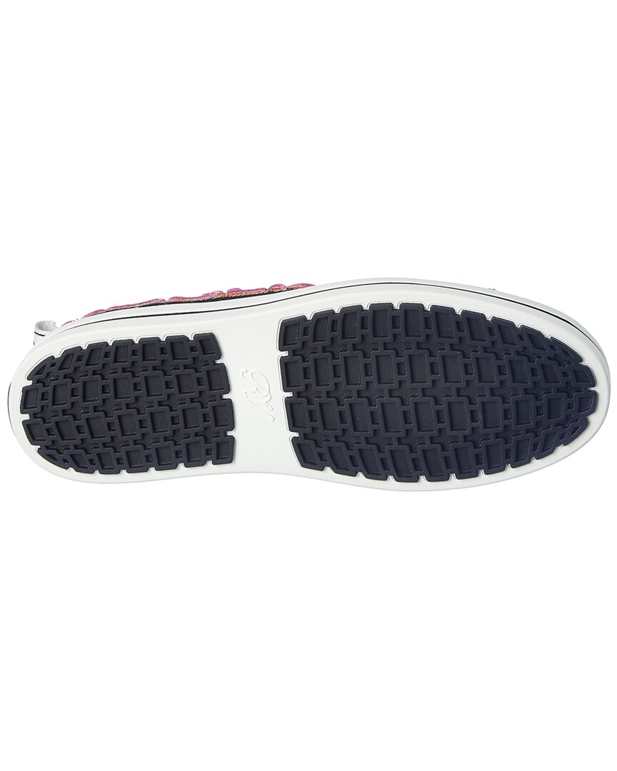 call me vivier patch canvas sneaker