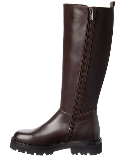 arrow leather boot