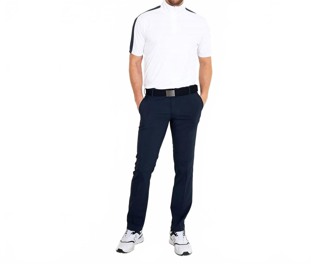 aloha uv short sleeve golf shirt in white