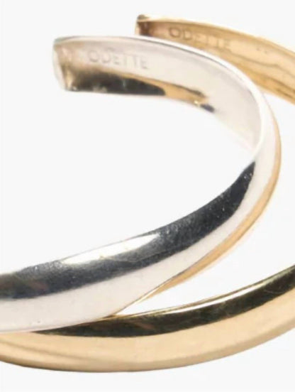 women's ciel cuff bracelet in silver