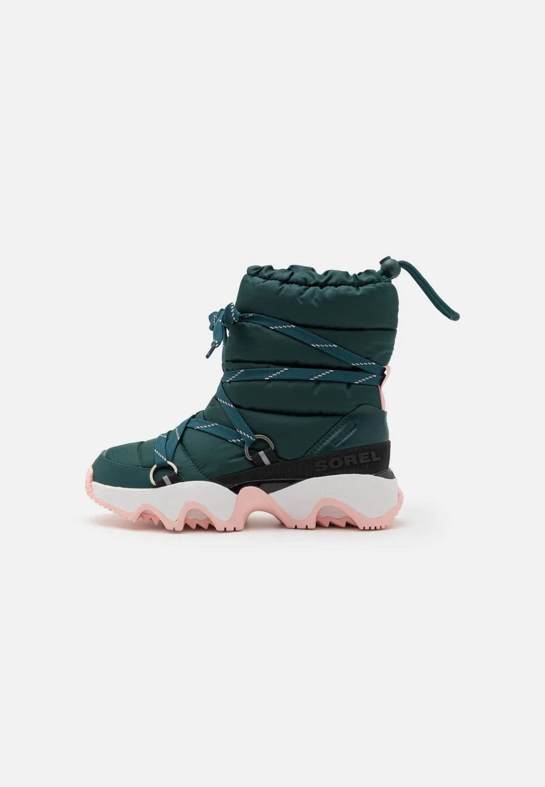 US 9 - midnight teal, vintage pink
