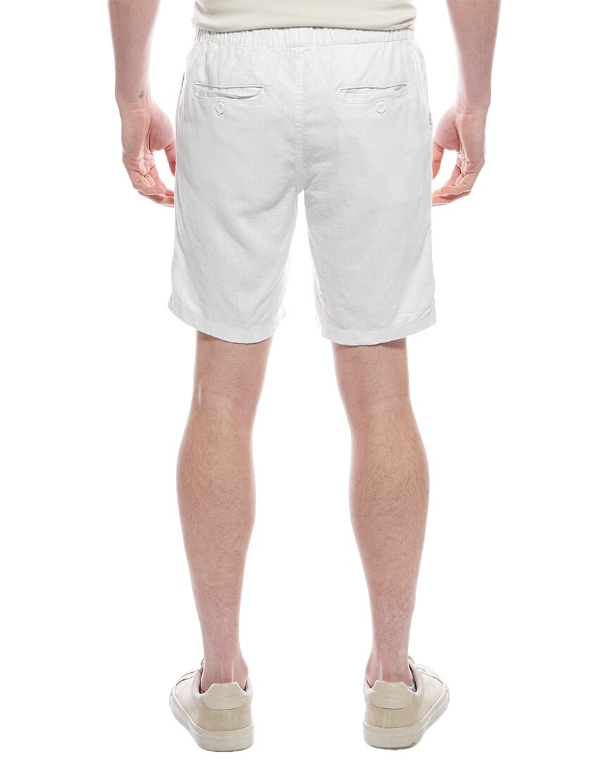 mr.swim linen-blend short