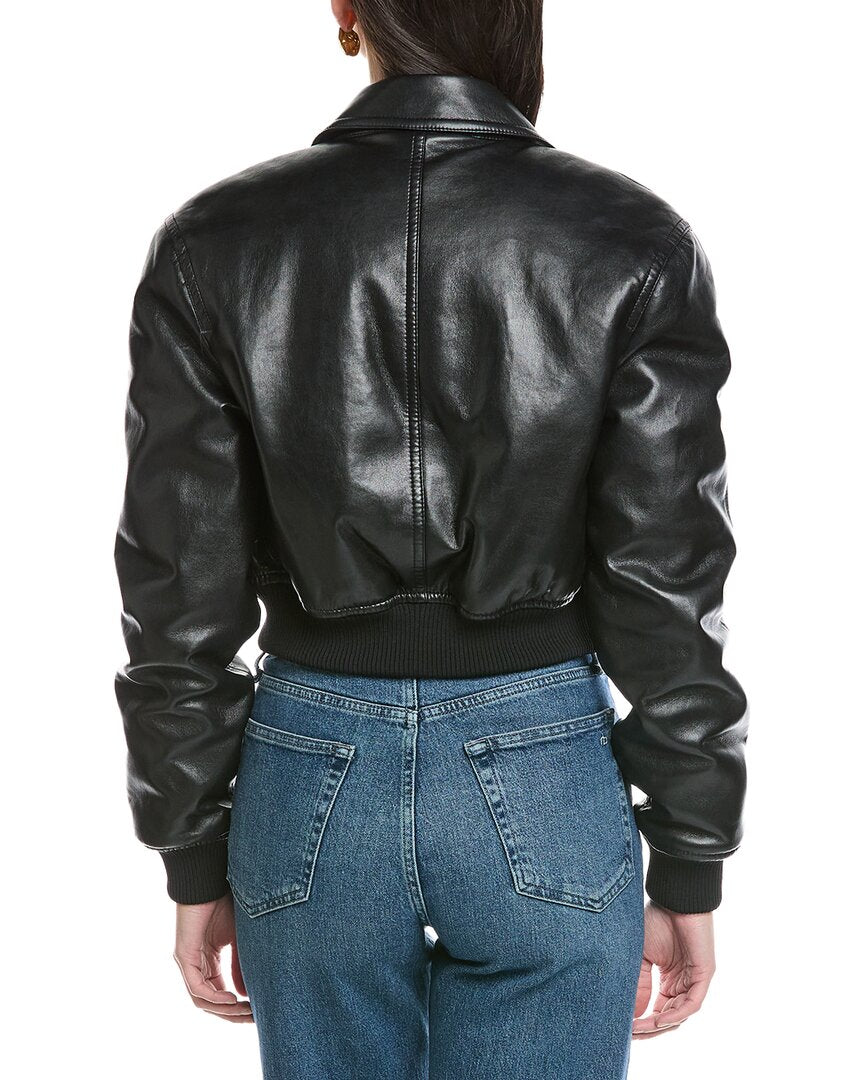 myrto ribbed cropped jacket