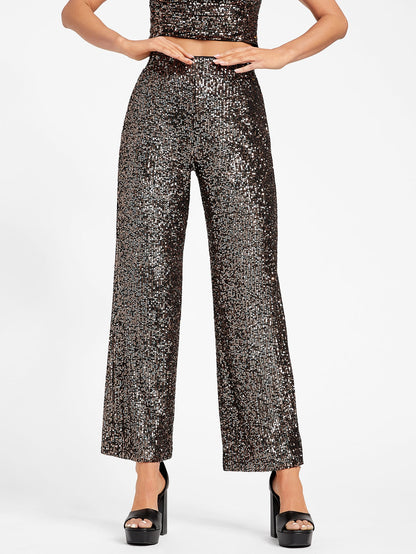 Small - rich brown multi