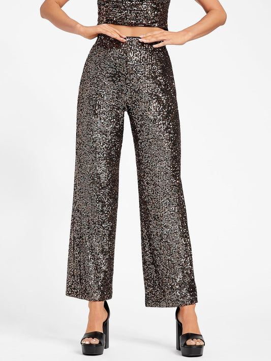 Small - rich brown multi
