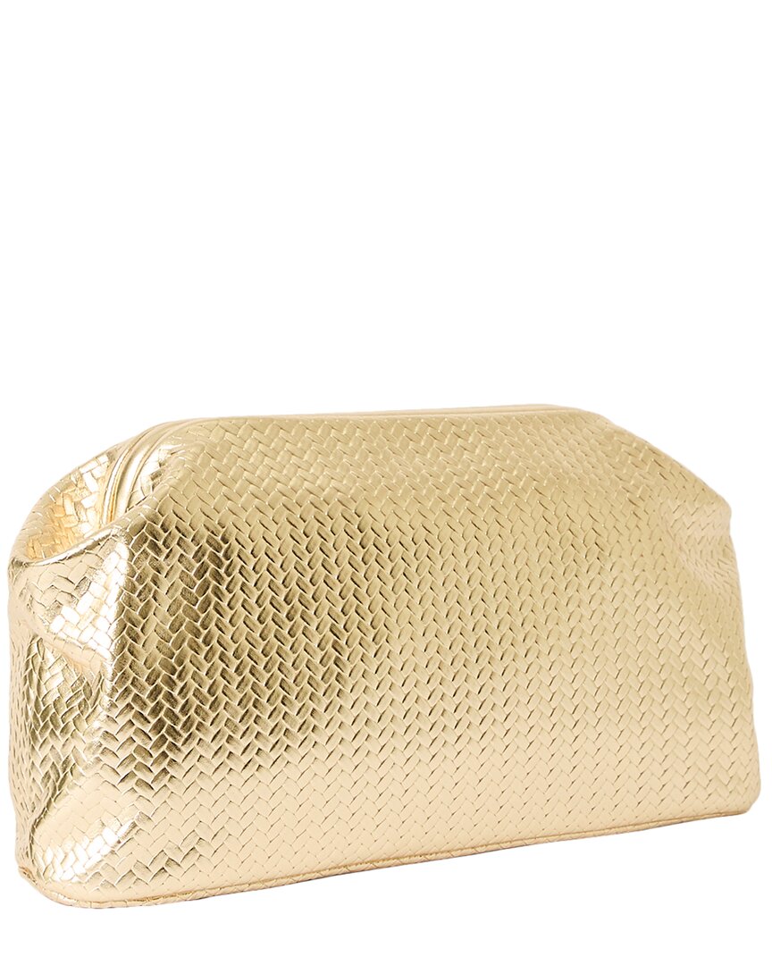 ella clutch leather clutch