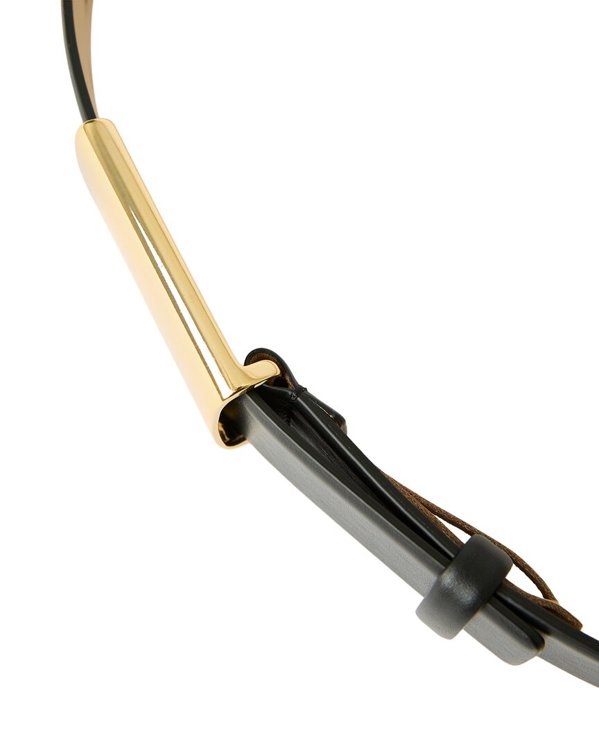 mason leather belt