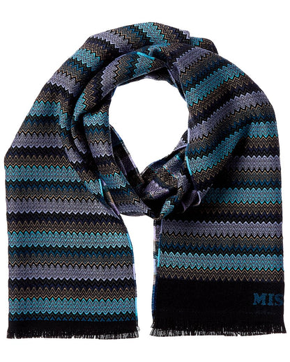 wool-blend scarf