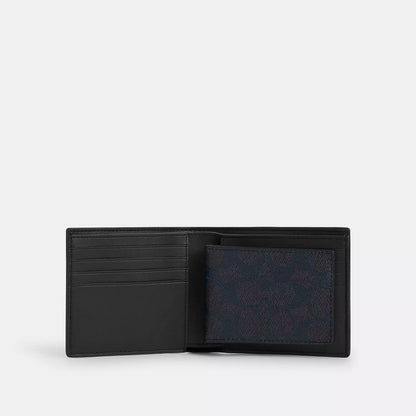 3 in 1 wallet in signature canvas