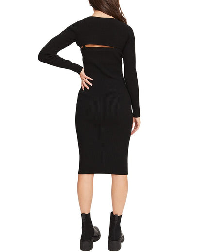 maternity the joelle knit dress with shrug