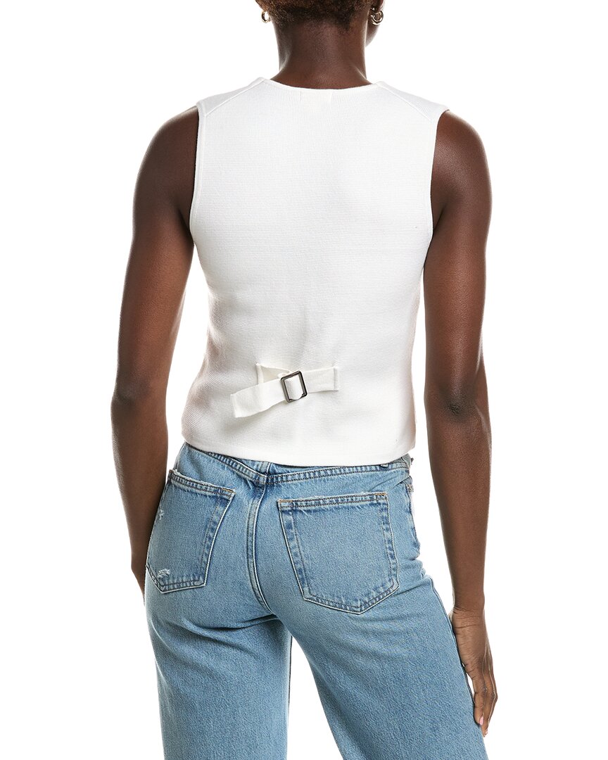 knit snap vest