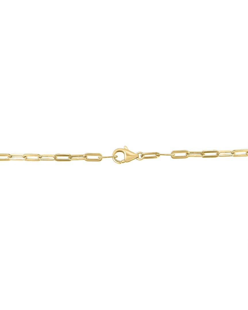 gold over silver 0.20 ct. tw. diamond necklace
