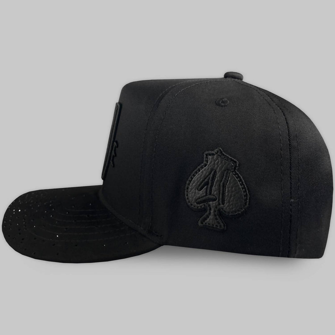 unisex - trendy bad fame baseball cap in black