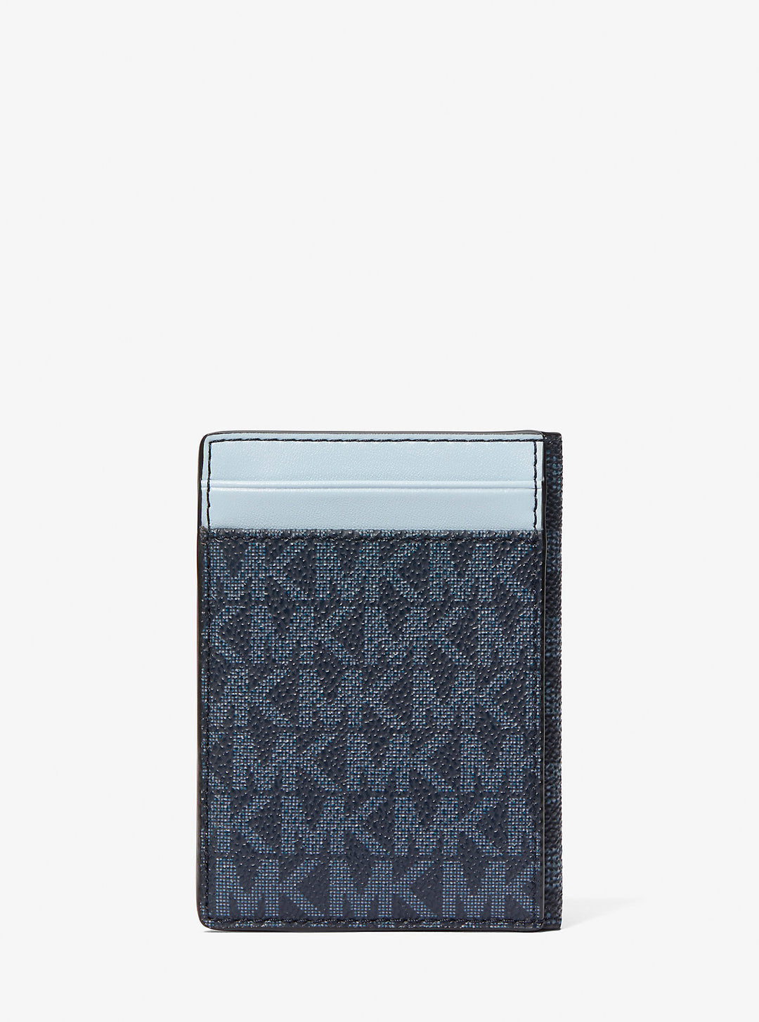 cooper large signature logo folio bi-fold wallet