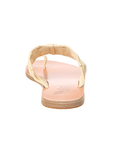 thalia woven leather sandal