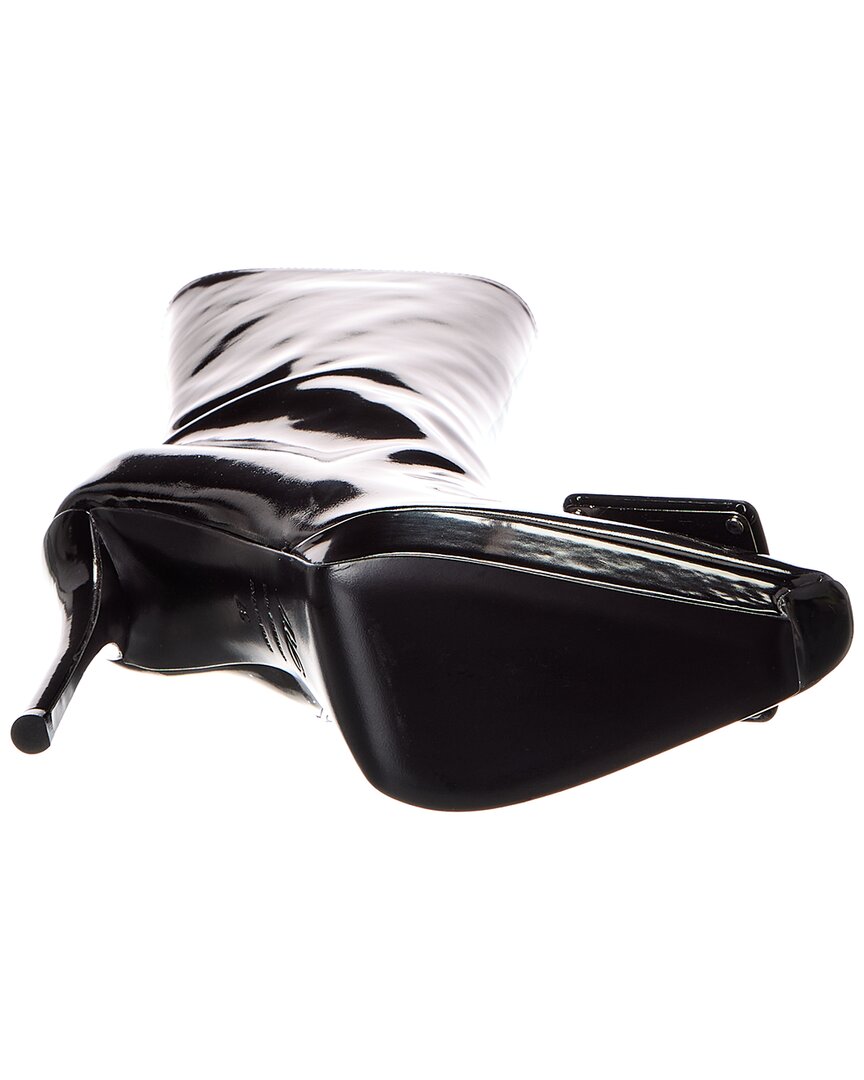 leather platform boot