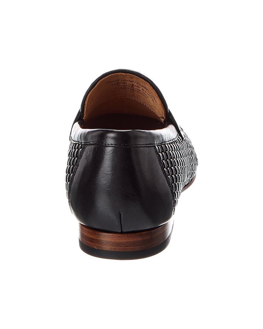 leather penny loafer