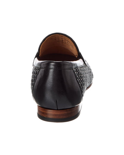 leather penny loafer