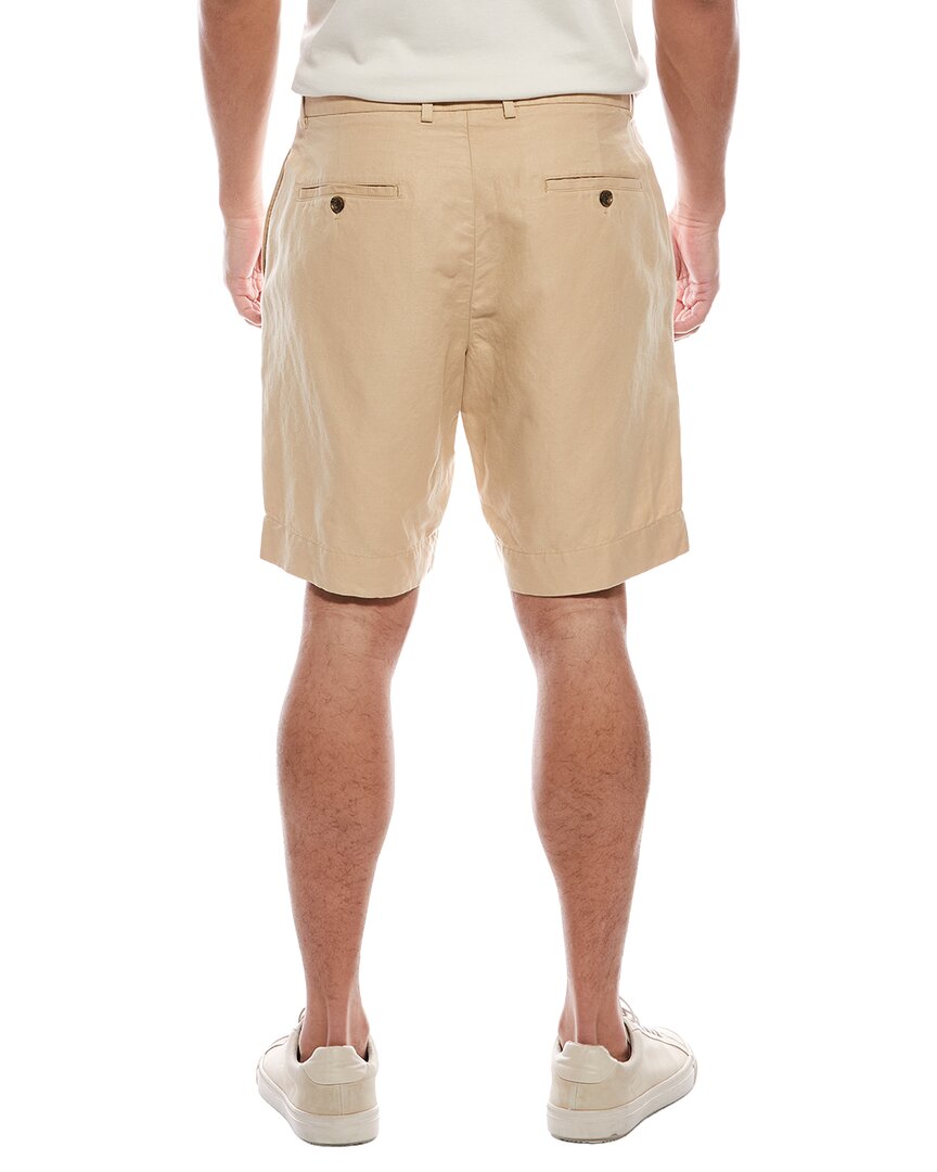 linen-blend short
