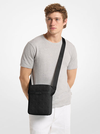 cooper logo debossed flight bag