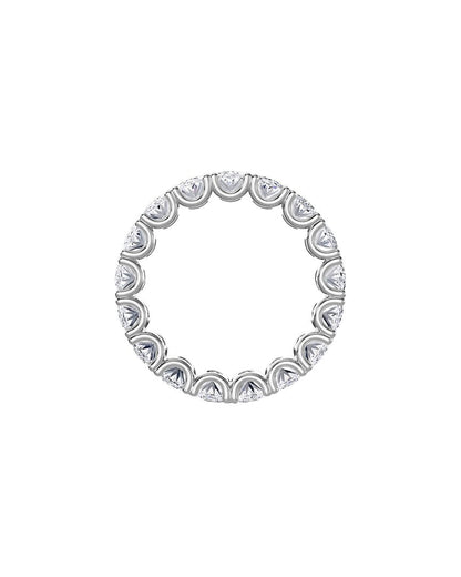 diana m. fine jewelry 14k 3.63 ct. tw. lab grown diamond eternity ring