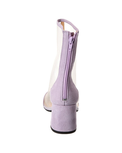 wisteria mesh & leather boot