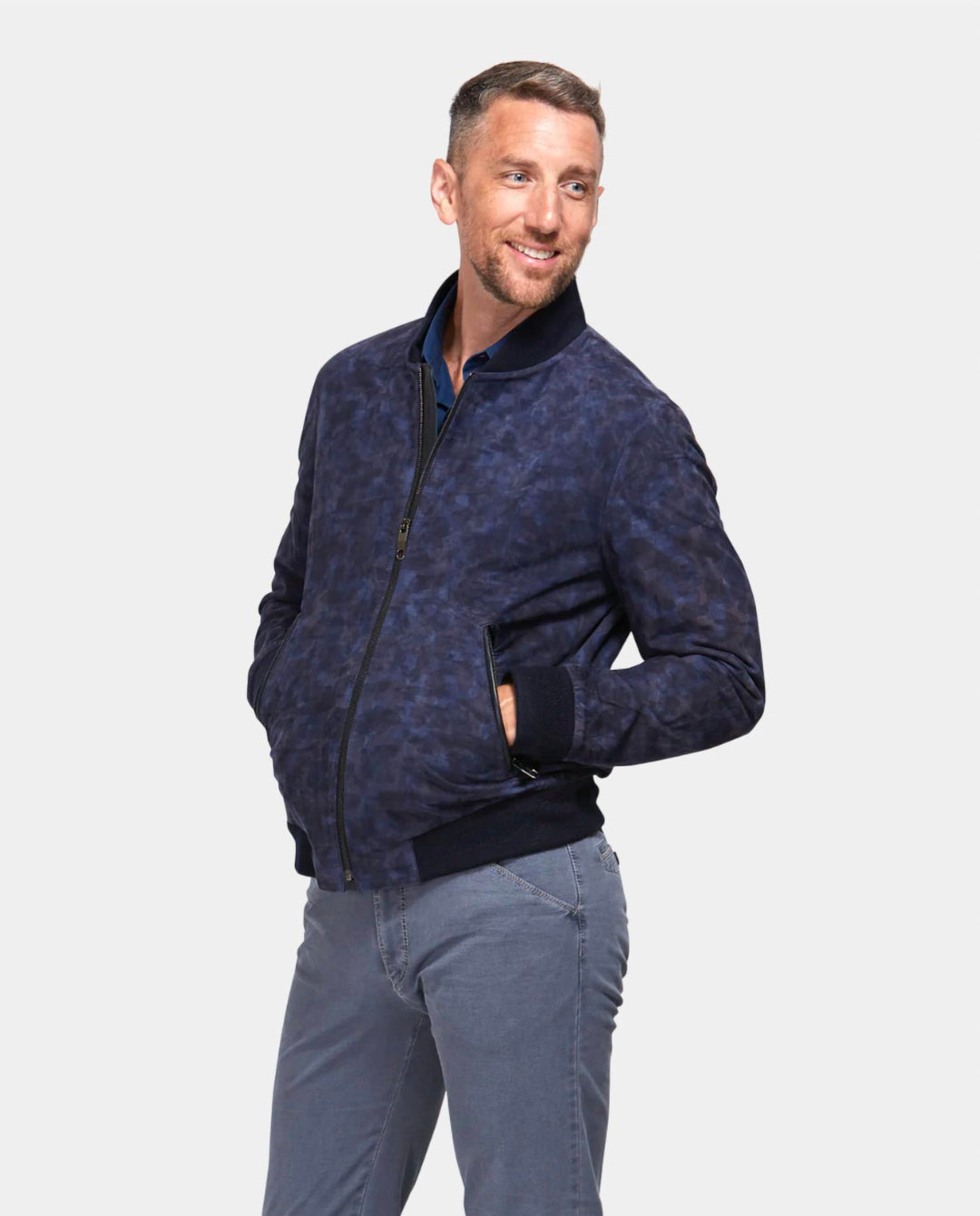 ravenna jacket in blue