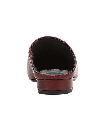 daley leather mule